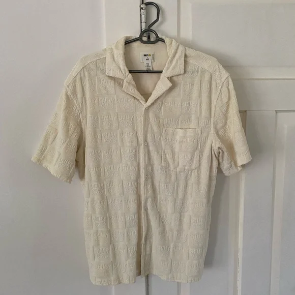 Smiley Terry Button Up - Picture 2 of 7